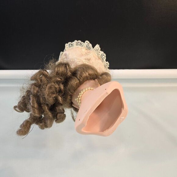 5 Piece Lot of Porcelain Doll Parts Head Arms Legs As Is - Picture 4 of 7